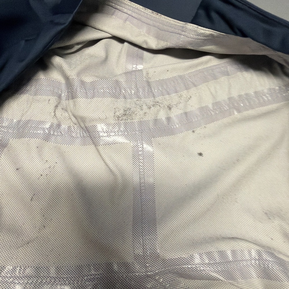The North Face Mens Allproof Full Zip Hooded Lightweight Vinted Zip Pit Jacket L - Picture 14 of 16